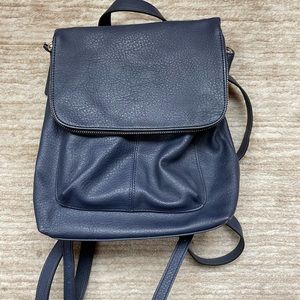 Market & Spruce Navy Backpack Purse